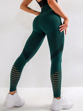 Load image into Gallery viewer, Sexy High Waist Fitness Leggings Women Seamless Leggings Hollow Printed Workout Slim Pants Spandex Elastic ityWorkout Socks
