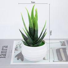Load image into Gallery viewer, Mini Artificial Plants Bonsai Small Simulated Tree Pot Grass Fake Flowers For Home Garden Office Table Room Decoration Ornaments
