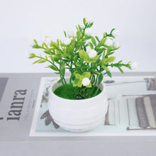Load image into Gallery viewer, Mini Artificial Plants Bonsai Small Simulated Tree Pot Grass Fake Flowers For Home Garden Office Table Room Decoration Ornaments
