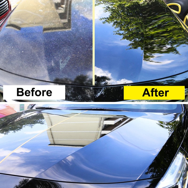 Ceramic Coating For Auto Paint HGKJ S6 Car Wax Spray Nano Hydrophobic Liquid Polymer Oleophobic Anti Rain Car Care