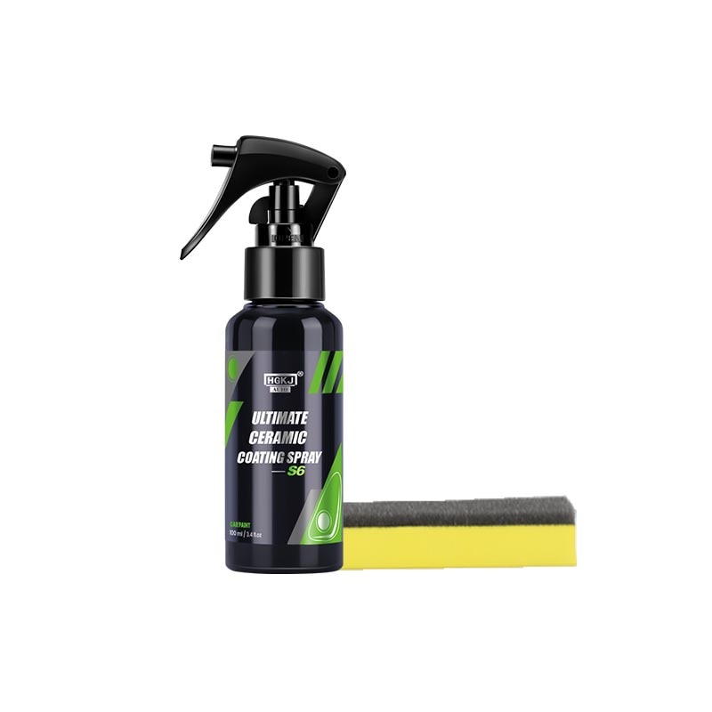 Ceramic Coating For Auto Paint HGKJ S6 Car Wax Spray Nano Hydrophobic Liquid Polymer Oleophobic Anti Rain Car Care