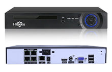 Load image into Gallery viewer, Hiseeu H.265 4/8CH POE NVR Security IP Camera Video Surveillance CCTV System P2P 5MP2MP Network Video Recorder Face Detect
