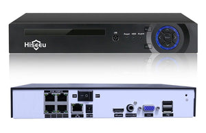 Hiseeu H.265 4/8CH POE NVR Security IP Camera Video Surveillance CCTV System P2P 5MP2MP Network Video Recorder Face Detect