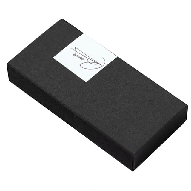 QOONG Money Clip Cash Clamp Holder Portable Leather Slim Money Clip Wallet Purse for Pocket Metal Money Holder Bill Clip ML1-046