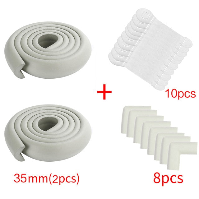 8pcs Baby Safety Proofing Edge Corner Guards Desk Table Corner Protector Children Protection Furniture Bumper Corner Cushion