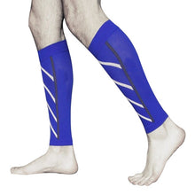 Load image into Gallery viewer, 1-Pair Calf Support Graduated Compression Leg Sleeve Socks Outdoor Exercise Sports Safety Knee Support Protection Knee Brace
