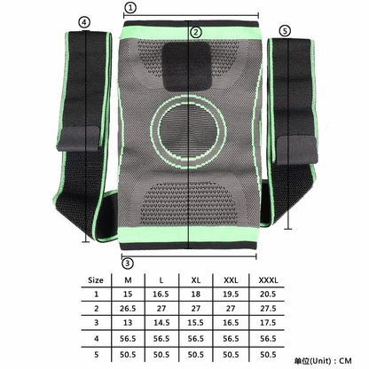 Sports Fitness Knee Pads Support Bandage Braces Elastic Nylon Sport Compression Sleeve for All Sports Protective Clothing