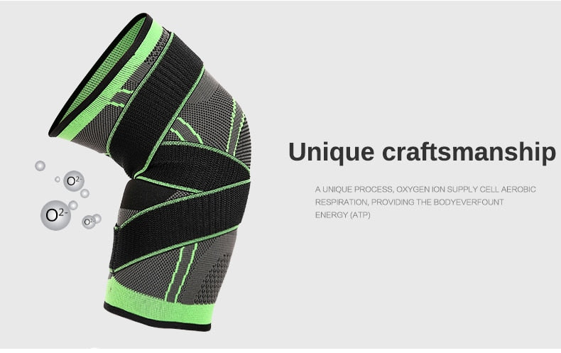Sports Fitness Knee Pads Support Bandage Braces Elastic Nylon Sport Compression Sleeve for All Sports Protective Clothing