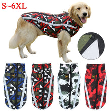 Load image into Gallery viewer, Dog Jacket Large Breed Dog Coat Waterproof Reflective Warm Winter Clothes for Big Dogs Labrador Overalls Chihuahua Pug Clothing
