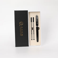 Load image into Gallery viewer, Luxury 0.5mm Metal Roller Ball Pen with Black Ink Refills Ballpoint Signature Pen for Business Christmas Coworker Gift Great Pens
