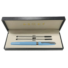 Load image into Gallery viewer, Luxury 0.5mm Metal Roller Ball Pen with Black Ink Refills Ballpoint Signature Pen for Business Christmas Coworker Gift Great Pens
