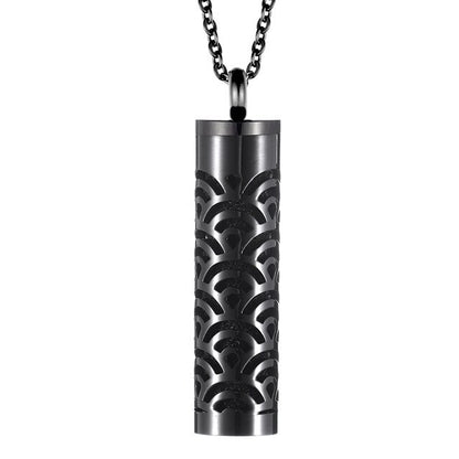 Stainless Steel Aromatherapy Diffuser Necklace Jewelry Perfume Locket Pendant Essential Oil Locket Necklace For Women