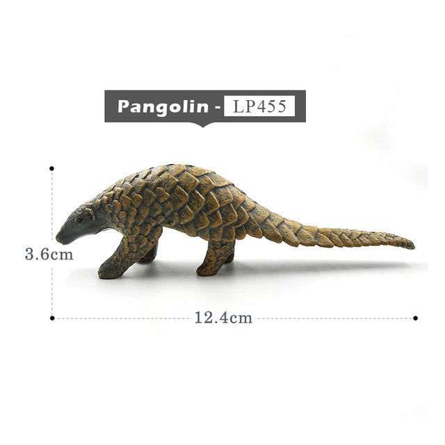 Simulation Squirrel Elephant Parrot Wombat Animal model figurine home decor miniature fairy garden decoration accessories figure