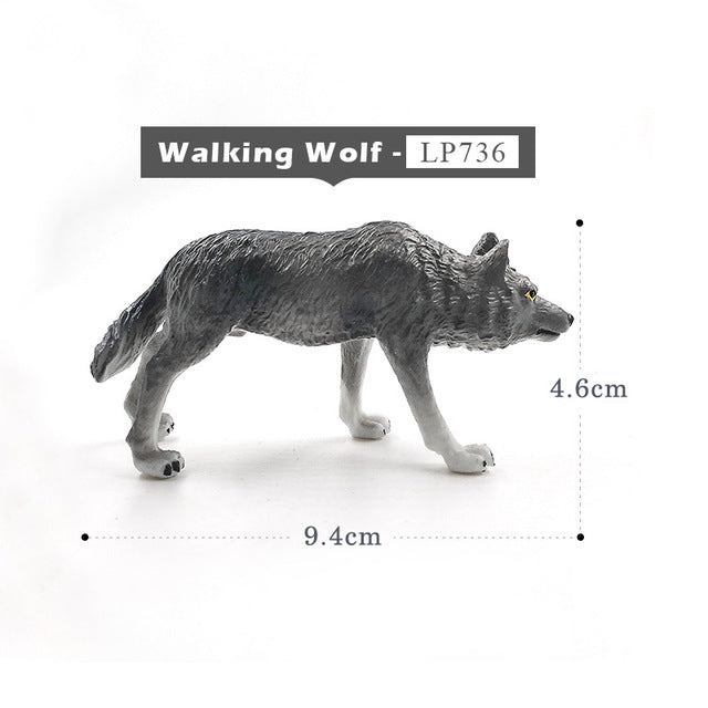 Simulation Squirrel Elephant Parrot Wombat Animal model figurine home decor miniature fairy garden decoration accessories figure