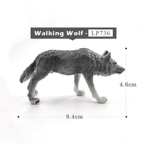 Simulation Squirrel Elephant Parrot Wombat Animal model figurine home decor miniature fairy garden decoration accessories figure