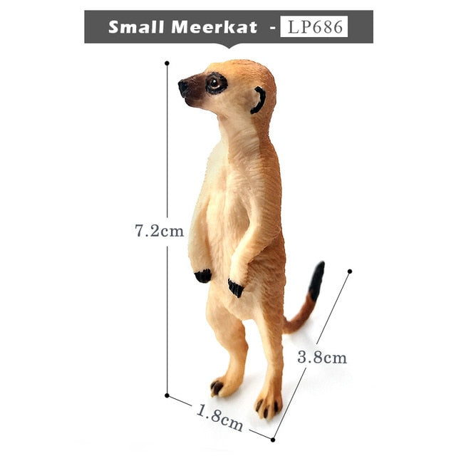 Simulation Squirrel Elephant Parrot Wombat Animal model figurine home decor miniature fairy garden decoration accessories figure