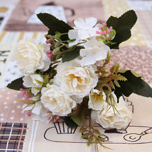 Load image into Gallery viewer, Peony DIY Party Decoration Vintage Silk Artificial Flowers Small Rose Wedding Fake Flowers Festival Supplies Home Decor Bouquet
