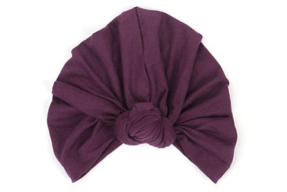 Fashion Hot Sale Women 13 Soild Color Black White Red Beige Green Indian Turban Hats Caps For Ladies