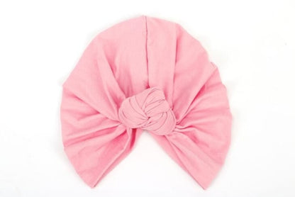 Fashion Hot Sale Women 13 Soild Color Black White Red Beige Green Indian Turban Hats Caps For Ladies