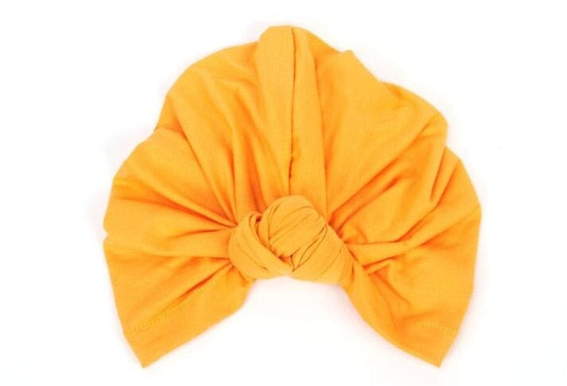 Fashion Hot Sale Women 13 Soild Color Black White Red Beige Green Indian Turban Hats Caps For Ladies