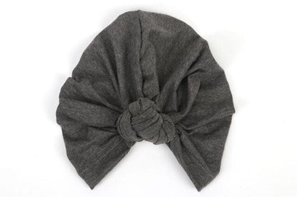 Fashion Hot Sale Women 13 Soild Color Black White Red Beige Green Indian Turban Hats Caps For Ladies
