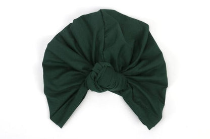 Fashion Hot Sale Women 13 Soild Color Black White Red Beige Green Indian Turban Hats Caps For Ladies