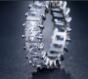 EMMAYA Austrian Zircon Silver Color Unique Design CZ Ring Paved Fashion Women Ring Jewelry