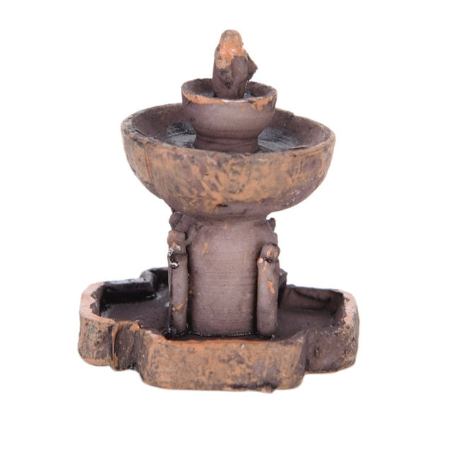 Garden Artificial Miniature Fairy House Fountain Micro Landscaping Decor Home DIY Accessories Mini Craft Decoration