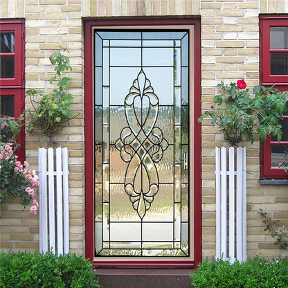 DIY 3D Decorative Wall Papers For The Door Stickers Waterproof Vinyl Design Self Stick View Door Posters