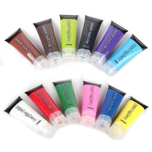 Load image into Gallery viewer, 75ml Acrylic Art supplies Wall Painting Fabric Paint for Clothing Textile fiber pigment Acrylic Paints Hose
