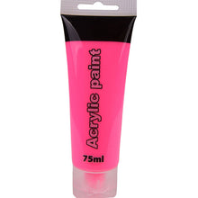 Load image into Gallery viewer, 75ml Acrylic Art supplies Wall Painting Fabric Paint for Clothing Textile fiber pigment Acrylic Paints Hose
