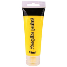 Load image into Gallery viewer, 75ml Acrylic Art supplies Wall Painting Fabric Paint for Clothing Textile fiber pigment Acrylic Paints Hose
