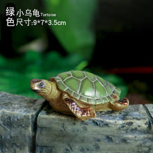 Load image into Gallery viewer, Cute Resin Tortoise Statue Outdoor Garden Pond Store Bonsai Decorative Animal Sculpture For Home Garden Decor Ornament
