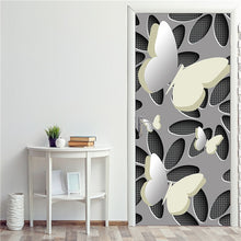 Load image into Gallery viewer, Creative 3D DIY Door Sticker 95x215cm/Custom Size Self Adhesive Wallpaper On the Doors DIY Renovation Waterproof Poster For Bedroom
