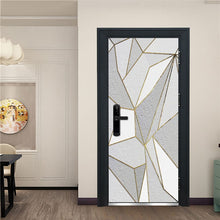 Load image into Gallery viewer, Creative 3D DIY Door Sticker 95x215cm/Custom Size Self Adhesive Wallpaper On the Doors DIY Renovation Waterproof Poster For Bedroom
