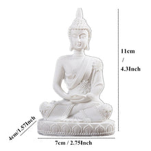 Load image into Gallery viewer, Buddha Statue Nature Sandstone Thailand Buddha Sculpture Hindu Fengshui Figurine Meditation Miniature Home Decor
