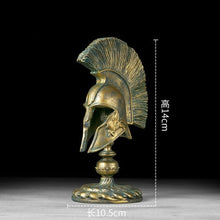 Load image into Gallery viewer, Ancient Rome Ornament Retro Spartan Character Model Resin Craft Figurines Home Decor Spartan Warrior Statue Figure Decorate Gift
