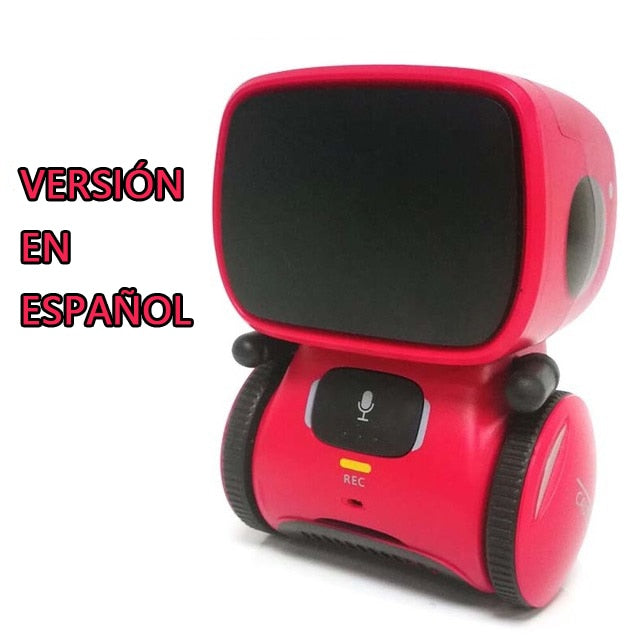 Smart Robot Dancing Voice Command Touch Control Toys Interactive Robot Cute Toy Gifts for Kids Move Motivates Children Friends