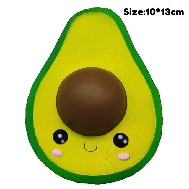 Squishy Dog Toys Simulated Fruit Series Slow Rising Pet Toy Funny Toy for Interactive Pets No Squeaker Quiet Pet Toys