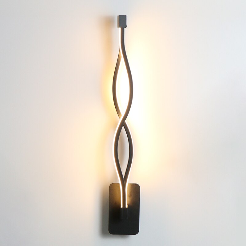 16W/6W LED Wall Lamp lampada Bedroom Beside Wall Light Home Indoor Decoration Lighting Corridor Aluminum Wall Sconce AC90-260V