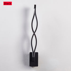 16W/6W LED Wall Lamp lampada Bedroom Beside Wall Light Home Indoor Decoration Lighting Corridor Aluminum Wall Sconce AC90-260V