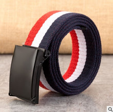 Load image into Gallery viewer, Multicolor New Fashion Unisex Waist Belt Waistband Casual Canvas Belts Multi-Color
