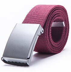 Multicolor New Fashion Unisex Waist Belt Waistband Casual Canvas Belts Multi-Color
