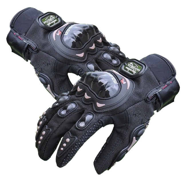 Motorcycle Gloves men women moto leather Carbon cycling winter gloves motorbike motorcross ATV motor New