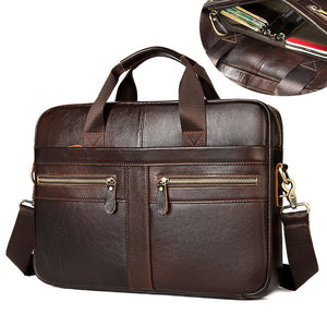 WESTAL bag, men's genuine leather briefcase, men's laptop bag, men's natural leather bag, men's messenger bags, men's briefcases