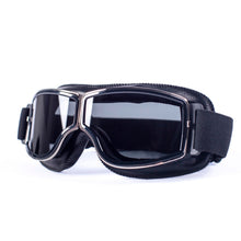 Load image into Gallery viewer, Universal Motorcycle Vintage Goggles Pilot Motorbike Scooter Biker Glasses Steampunk Goggles For Harley Helmet
