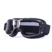Load image into Gallery viewer, Universal Motorcycle Vintage Goggles Pilot Motorbike Scooter Biker Glasses Steampunk Goggles For Harley Helmet
