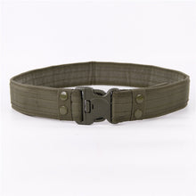 Load image into Gallery viewer, Army Style Combat Belts Quick Release Tactical Belt Fashion Men Canvas Waistband Outdoor Hunting 5-Colors 130cm
