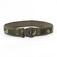Load image into Gallery viewer, Army Style Combat Belts Quick Release Tactical Belt Fashion Men Canvas Waistband Outdoor Hunting 5-Colors 130cm
