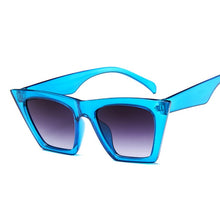 Load image into Gallery viewer, Square  Luxury Sunglasses for Women Fashion Designer Cat Eye Sun Glasses Classic Vintage Sunglasses UV400
